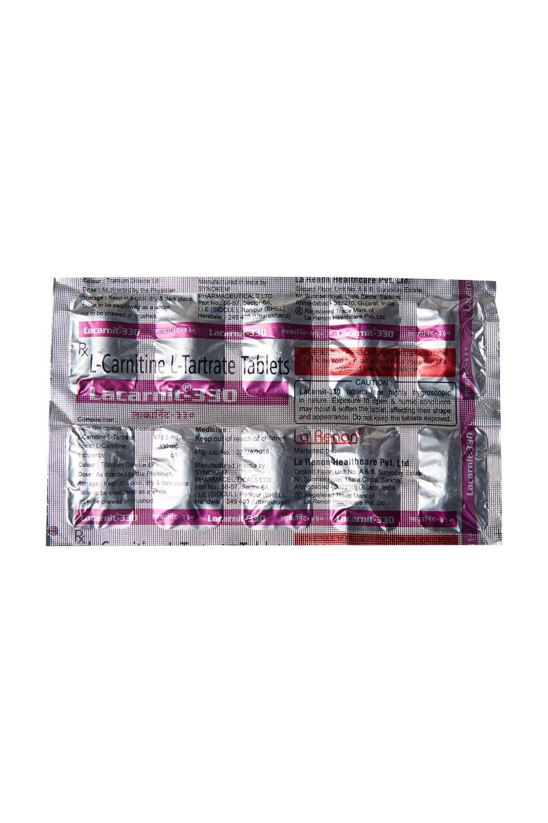 Lacarnit Tablet 10's, Pack of 10 TabletS Lacarnit Tablet 10's, Pack of 10 TabletS