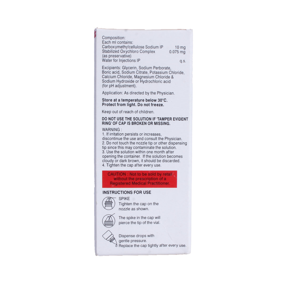 Lacrimos-GX Eye Drops 10 ml, Pack of 1 Eye Drops Lacrimos-GX Eye Drops 10 ml, Pack of 1 Eye Drops