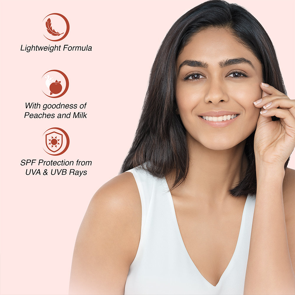 Lakme Peach Milk SPF 24 Moisturiser Cream, 60 ml, Pack of 1 Lakme Peach Milk SPF 24 Moisturiser Cream, 60 ml, Pack of 1