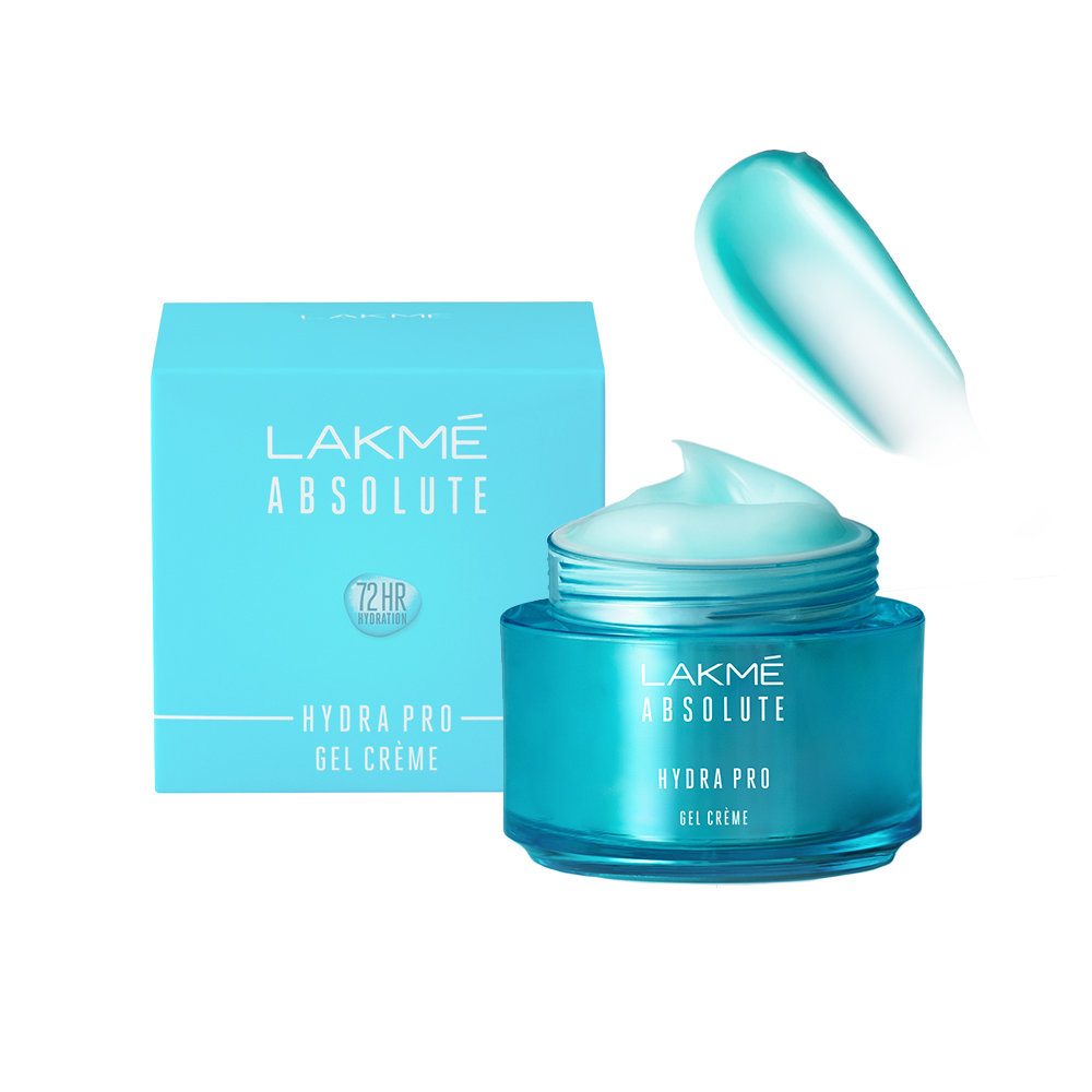 Lakme Absolute Hydra Pro Gel Creme 50 gm | Hyaluronic Acid | 1.7X Better Hydration | For Hydrated Fresh Skin | Lightweight Gel, Pack of 1 Lakme Absolute Hydra Pro Gel Creme 50 gm | Hyaluronic Acid | 1.7X Better Hydration | For Hydrated Fresh Skin | Lightweight Gel, Pack of 1