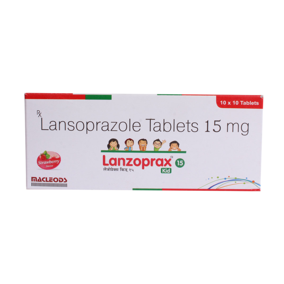 Lanzoprax Kid 15mg Tablet 10's, Pack of 10 TabletS Lanzoprax Kid 15mg Tablet 10's, Pack of 10 TabletS