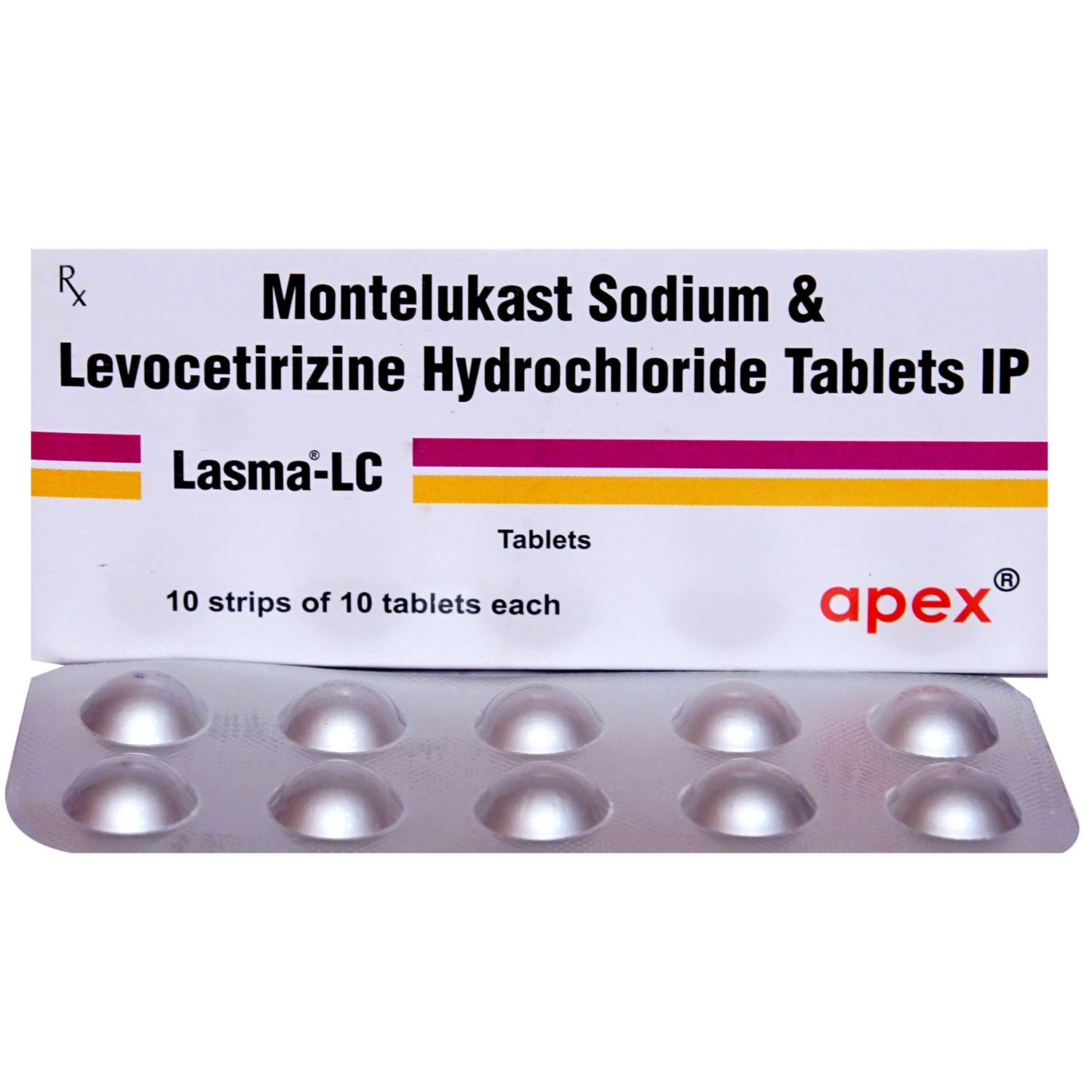 Lasma-LC Tablet 10's, Pack of 10 TABLETS Lasma-LC Tablet 10's, Pack of 10 TABLETS