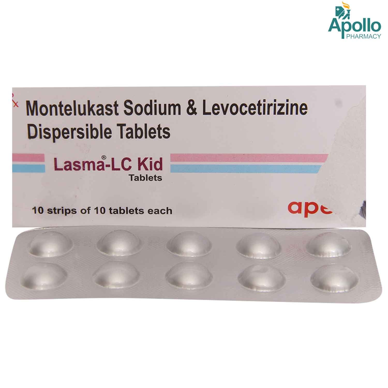 Lasma Lc Kid Tablet, Pack of 10 TABLET DTS Lasma Lc Kid Tablet, Pack of 10 TABLET DTS