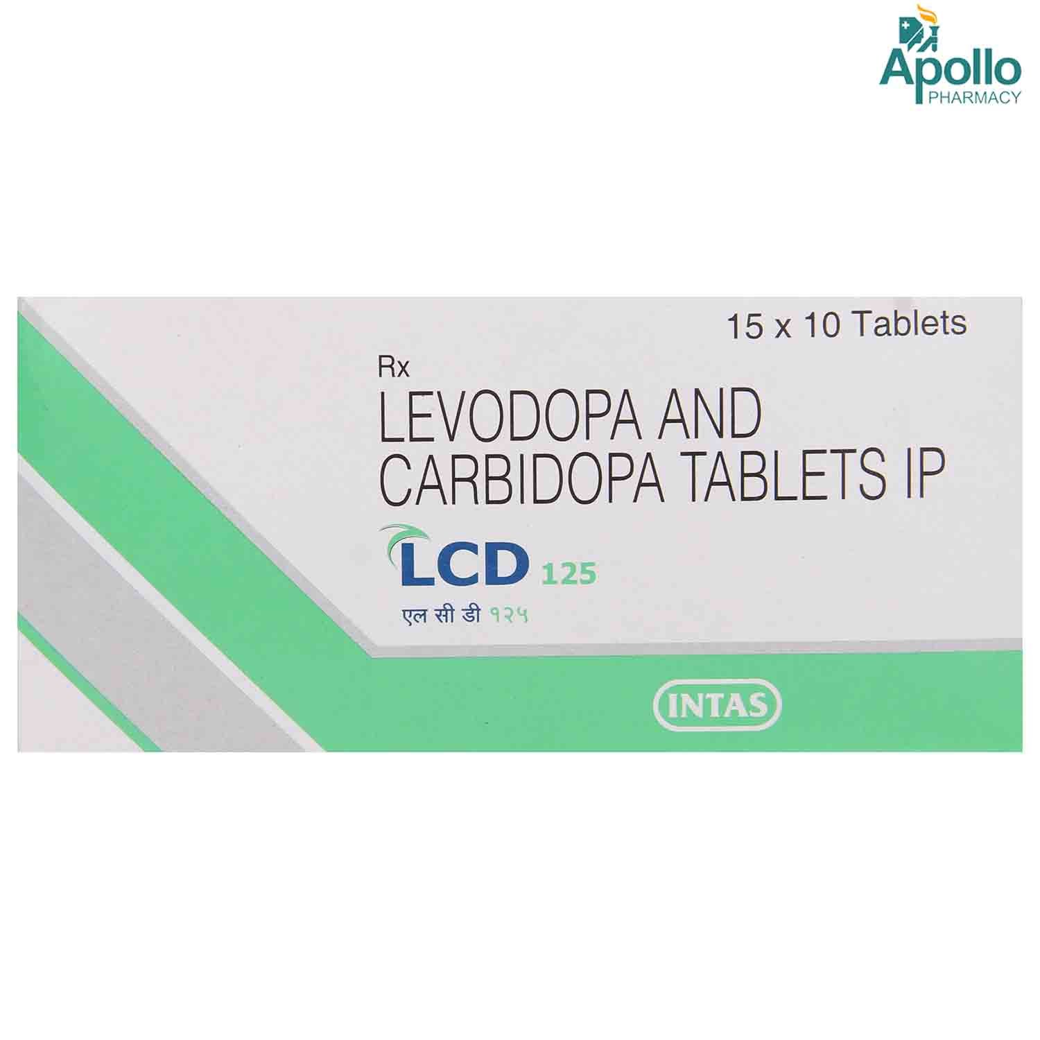 LCD 125 Tablet 10's, Pack of 10 TABLETS LCD 125 Tablet 10's, Pack of 10 TABLETS