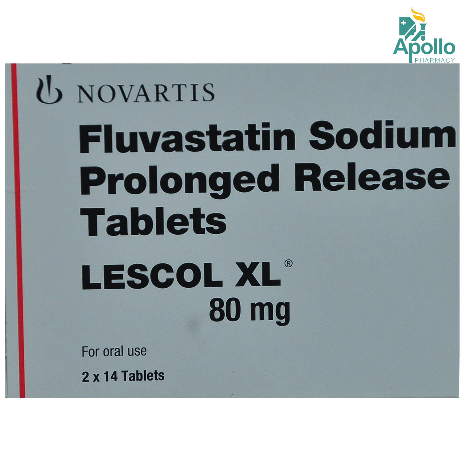 Lescol XL 80 Tablet 14's, Pack of 14 TABLETS Lescol XL 80 Tablet 14's, Pack of 14 TABLETS