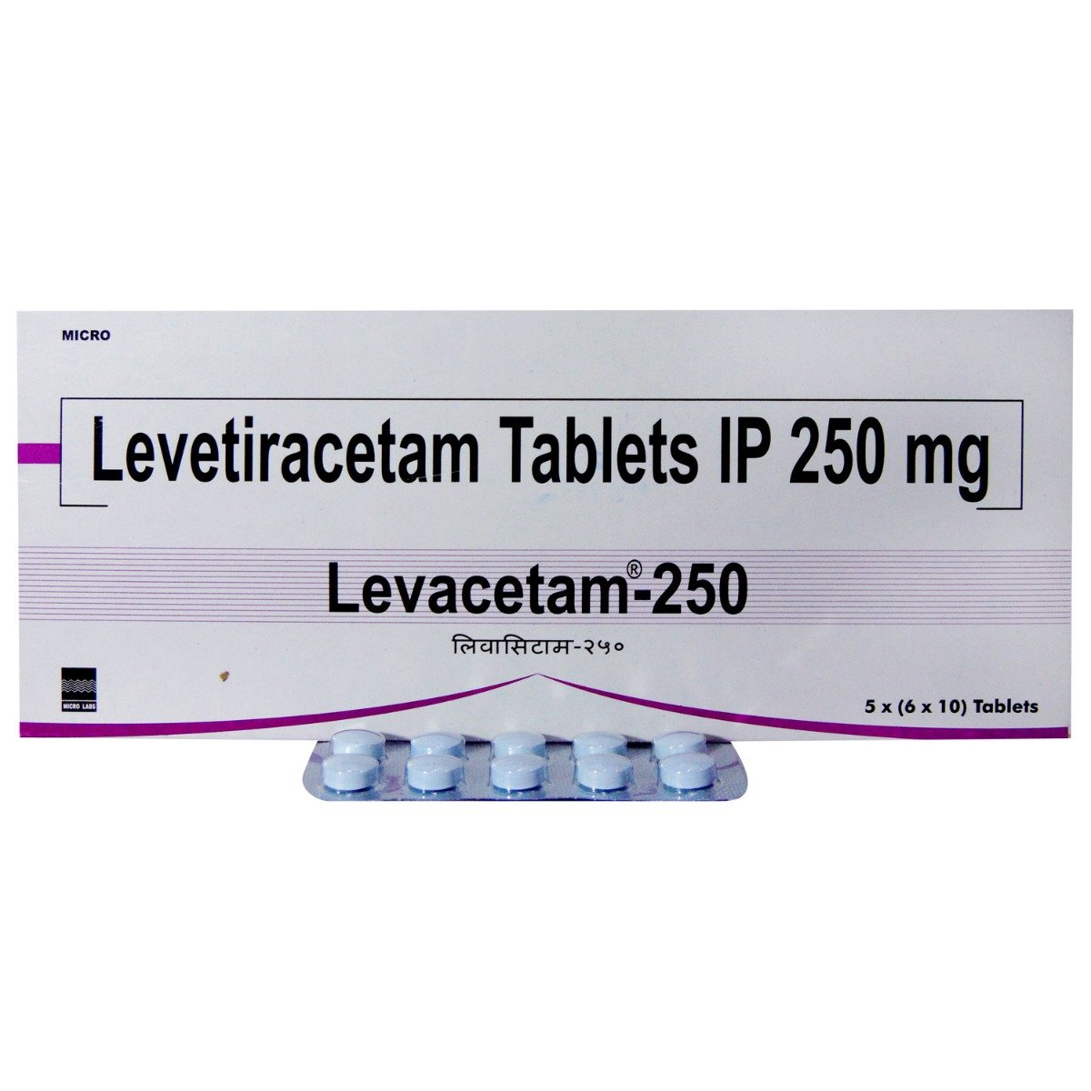 Levacetam 250 Tablet 10's, Pack of 10 TABLETS Levacetam 250 Tablet 10's, Pack of 10 TABLETS