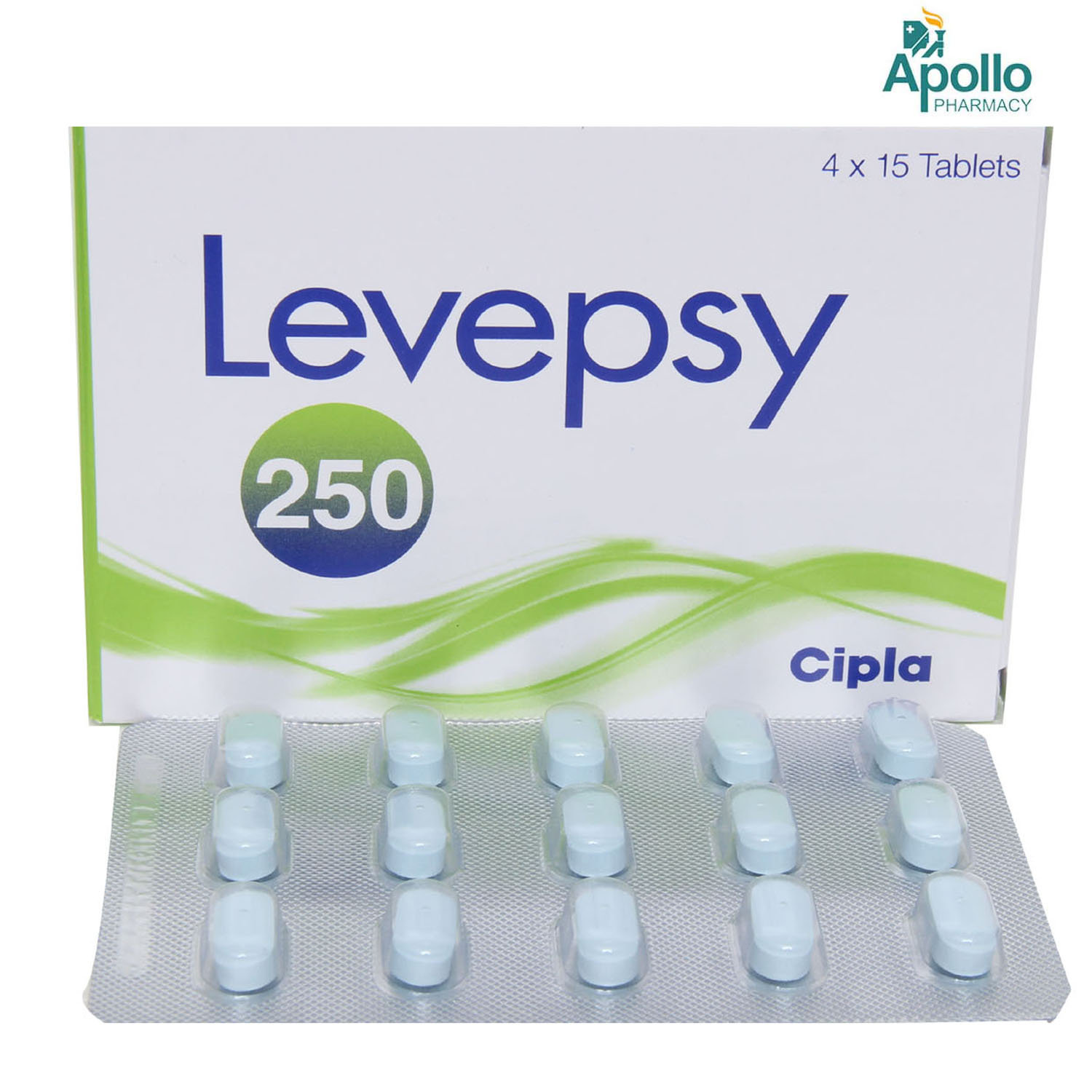 Levepsy 250 Tablet 15's, Pack of 15 TABLETS Levepsy 250 Tablet 15's, Pack of 15 TABLETS