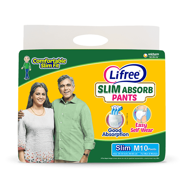 Lifree Slim Absorb Adult Diaper Pants Medium, 10 Count, Pack of 1 Lifree Slim Absorb Adult Diaper Pants Medium, 10 Count, Pack of 1