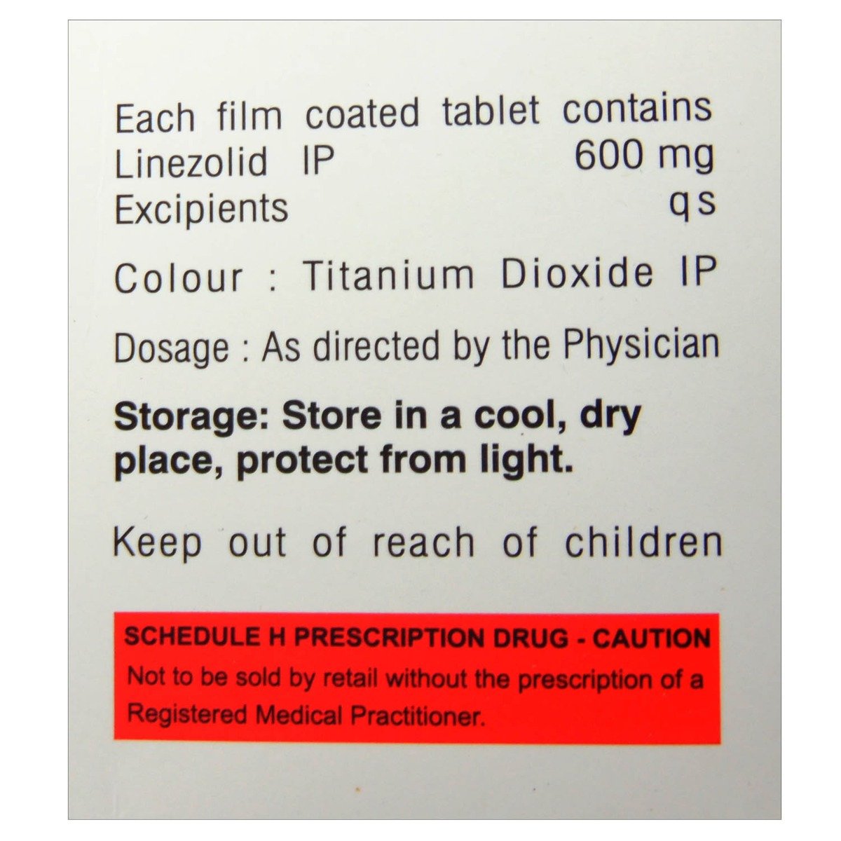 Linowin Tablet 10's, Pack of 10 TABLETS Linowin Tablet 10's, Pack of 10 TABLETS