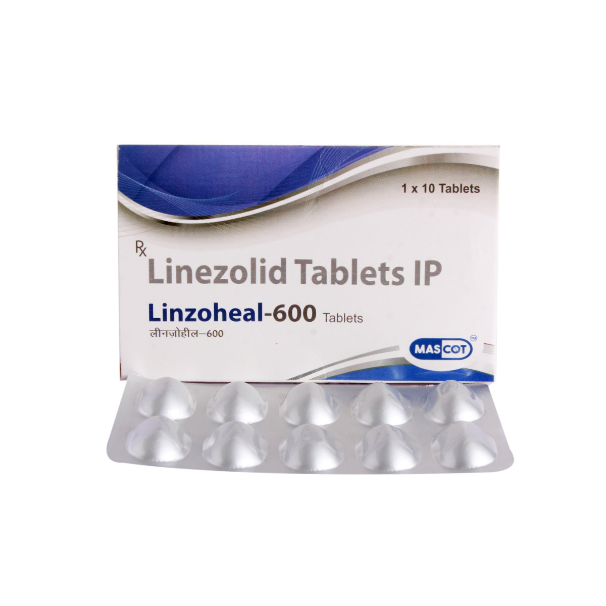 Linzoheal-600 mg Tablet 10's, Pack of 10 TABLETS Linzoheal-600 mg Tablet 10's, Pack of 10 TABLETS