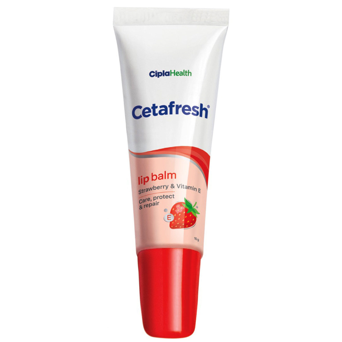 Cetafresh Strawberry Lip Balm 10 gm | Strawberry & Vitamin E | Heals & Nourishes Chapped, Dry Lips | Ideal For Dry & Cracked Lips | For All Skin Type, Pack of 1 Cetafresh Strawberry Lip Balm 10 gm | Strawberry & Vitamin E | Heals & Nourishes Chapped, Dry Lips | Ideal For Dry & Cracked Lips | For All Skin Type, Pack of 1