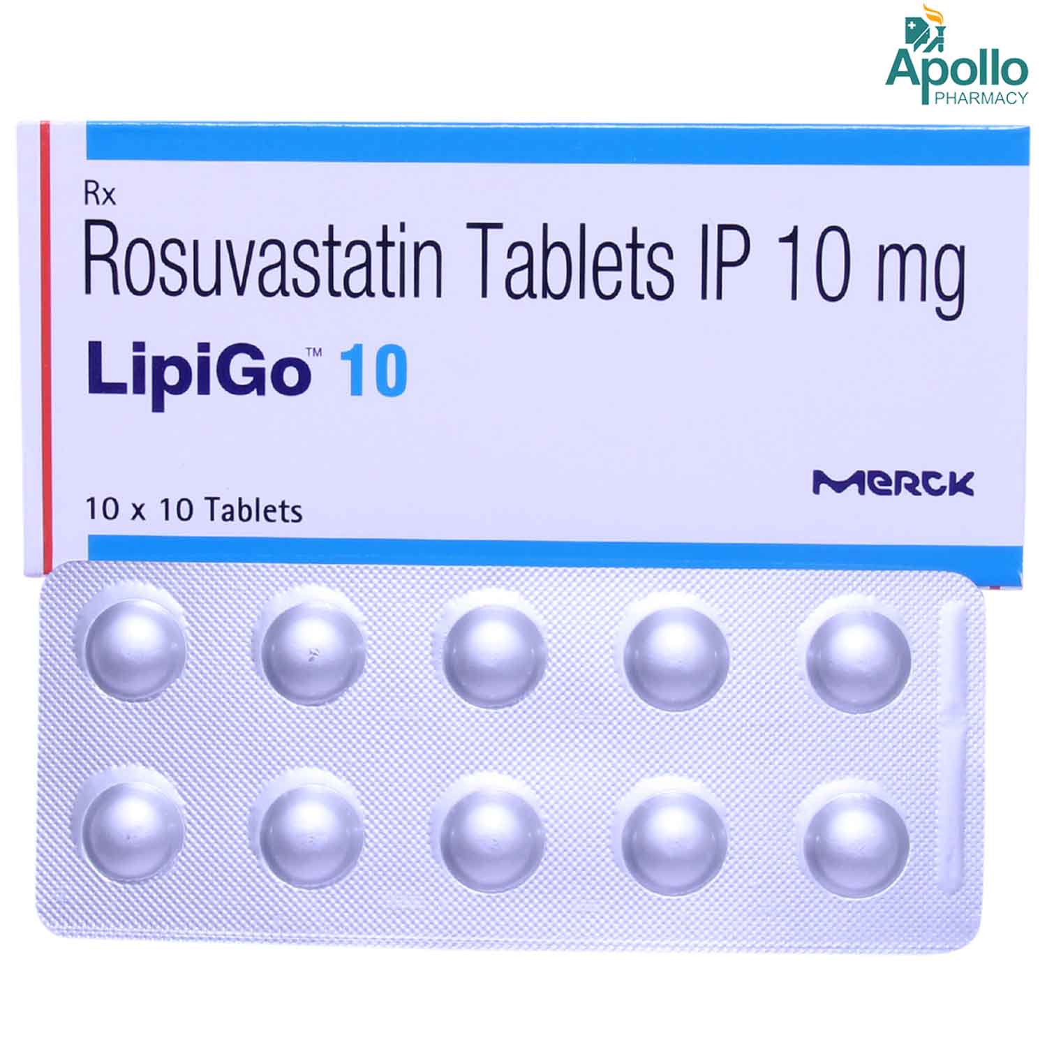 Lipigo 10 Tablet 10's, Pack of 10 TABLET MDS Lipigo 10 Tablet 10's, Pack of 10 TABLET MDS