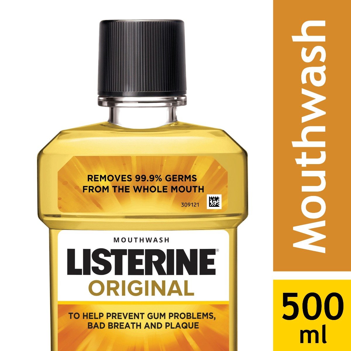 Listerine Original Mouth Wash, 500 ml, Pack of 1 Listerine Original Mouth Wash, 500 ml, Pack of 1
