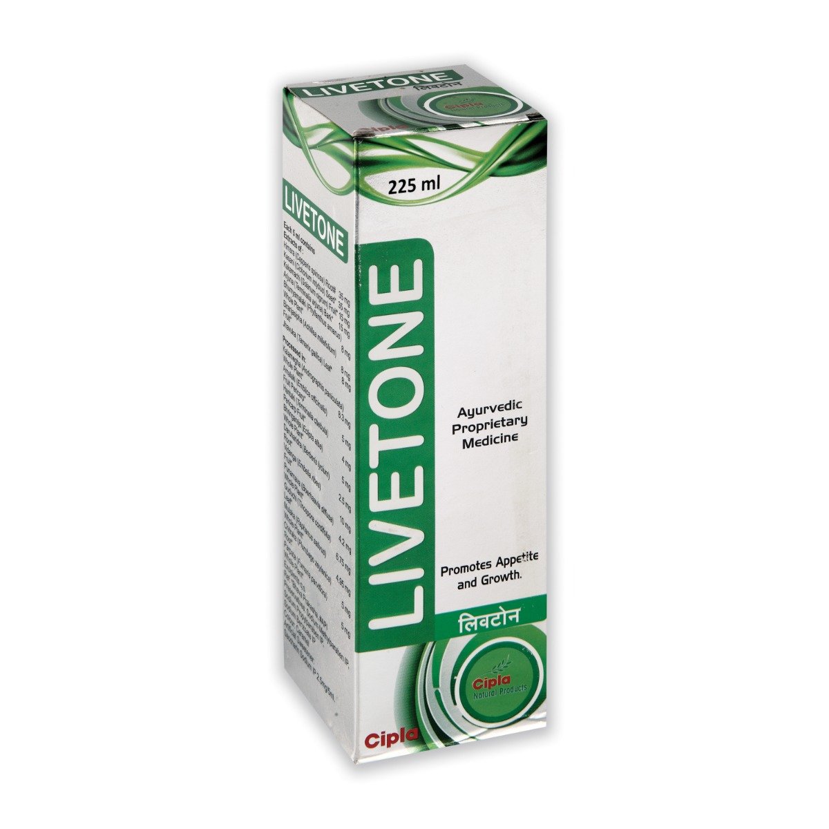 Livetone Syrup, 225 ml, Pack of 1 Livetone Syrup, 225 ml, Pack of 1