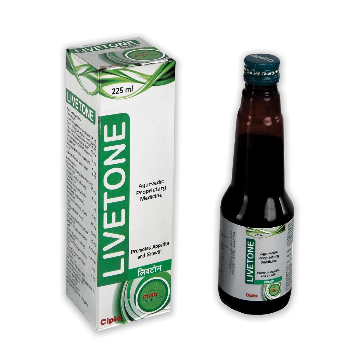 Livetone Syrup, 225 ml, Pack of 1 Livetone Syrup, 225 ml, Pack of 1