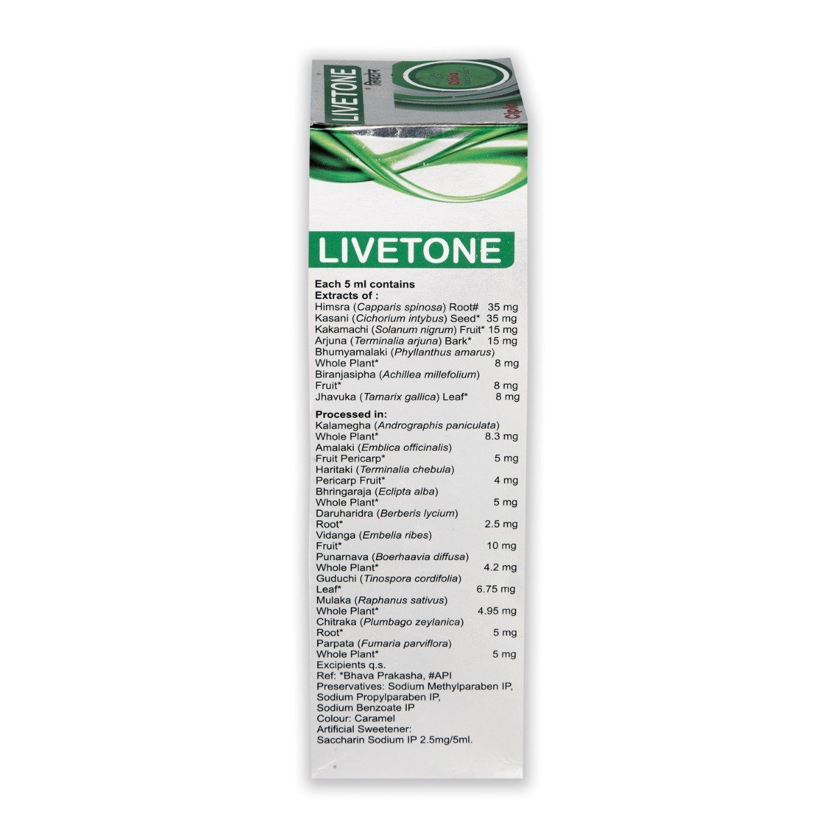 Livetone Syrup, 225 ml, Pack of 1 Livetone Syrup, 225 ml, Pack of 1
