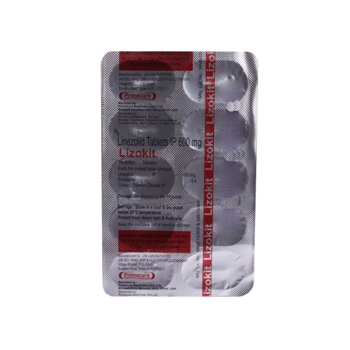 Lizokit Tablet 10's, Pack of 10 TABLETS Lizokit Tablet 10's, Pack of 10 TABLETS