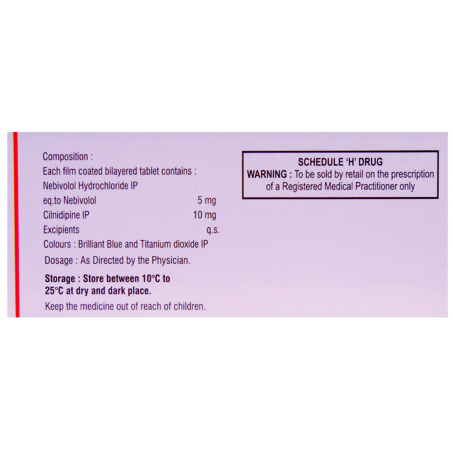 Lnbeta 5 Tablet 10's, Pack of 10 TABLETS Lnbeta 5 Tablet 10's, Pack of 10 TABLETS