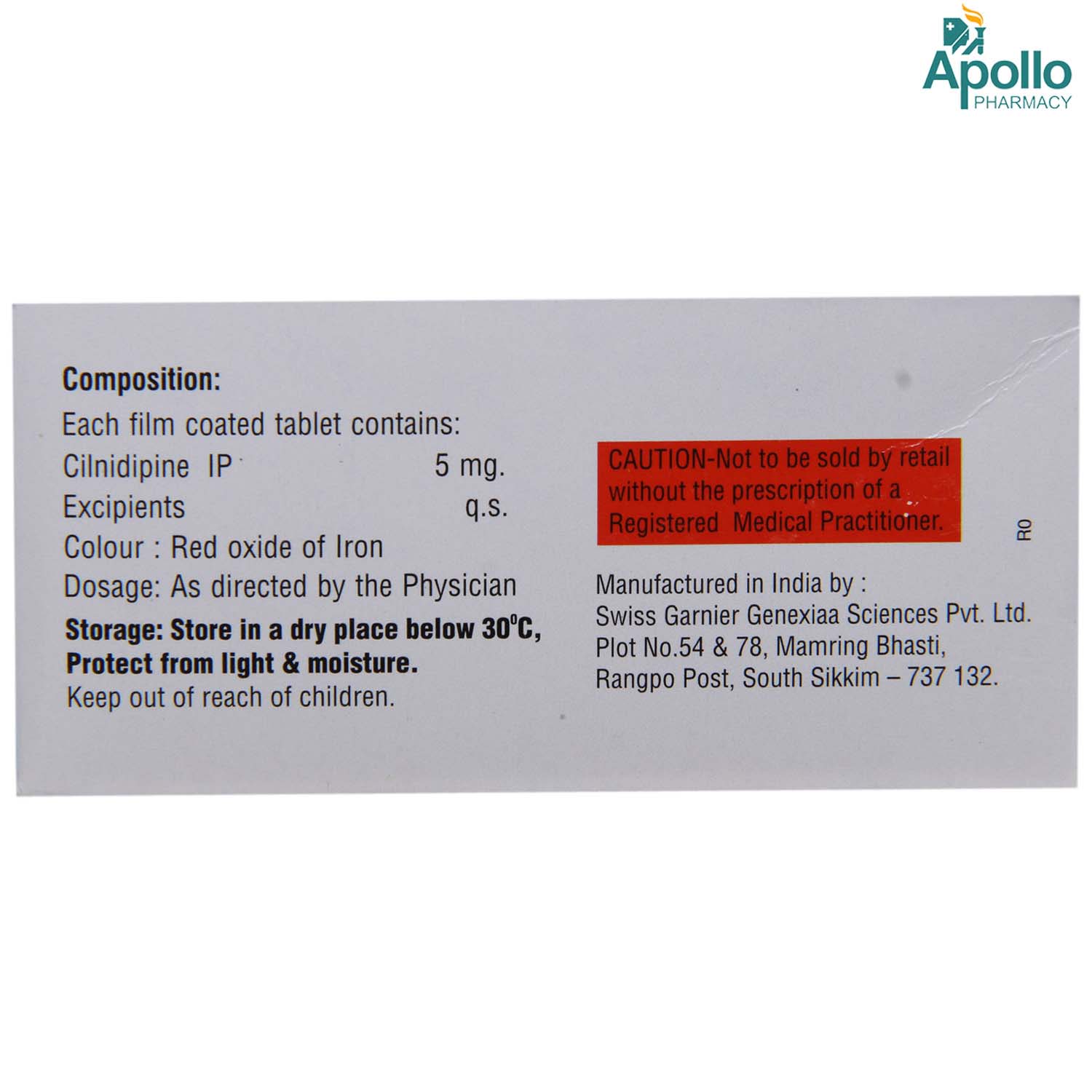 Loclan-5mg Tablet 10's, Pack of 10 TabletS Loclan-5mg Tablet 10's, Pack of 10 TabletS