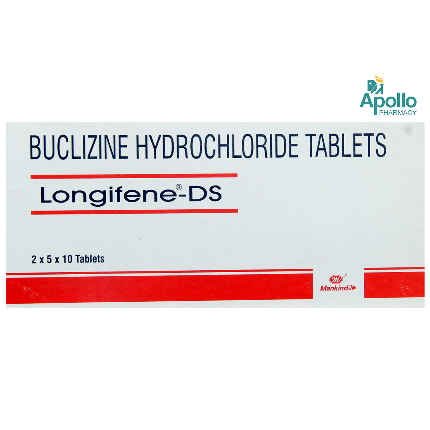 Longifene-DS Tablet 10's, Pack of 10 TABLETS Longifene-DS Tablet 10's, Pack of 10 TABLETS