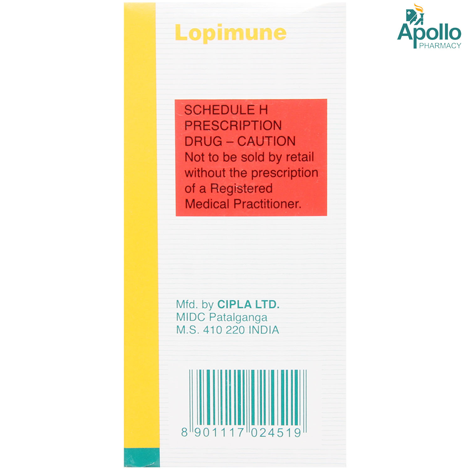 Lopimune Tablet 60's, Pack of 1 Lopimune Tablet 60's, Pack of 1