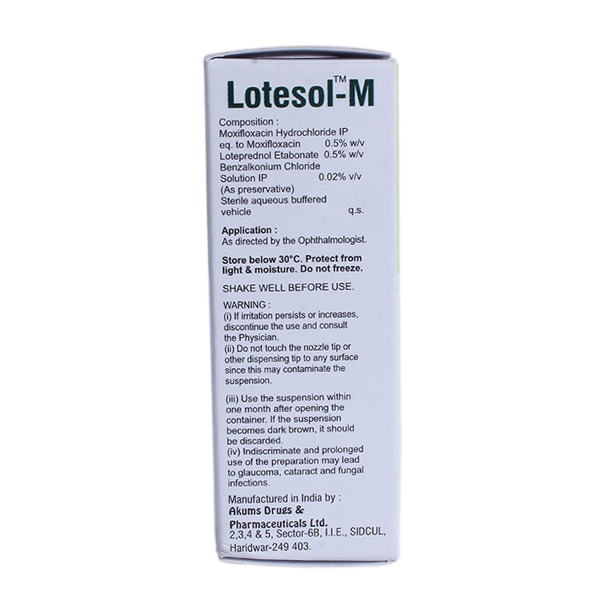 Lotesol-M Eye Drops 5 ml, Pack of 1 EYE DROPS Lotesol-M Eye Drops 5 ml, Pack of 1 EYE DROPS