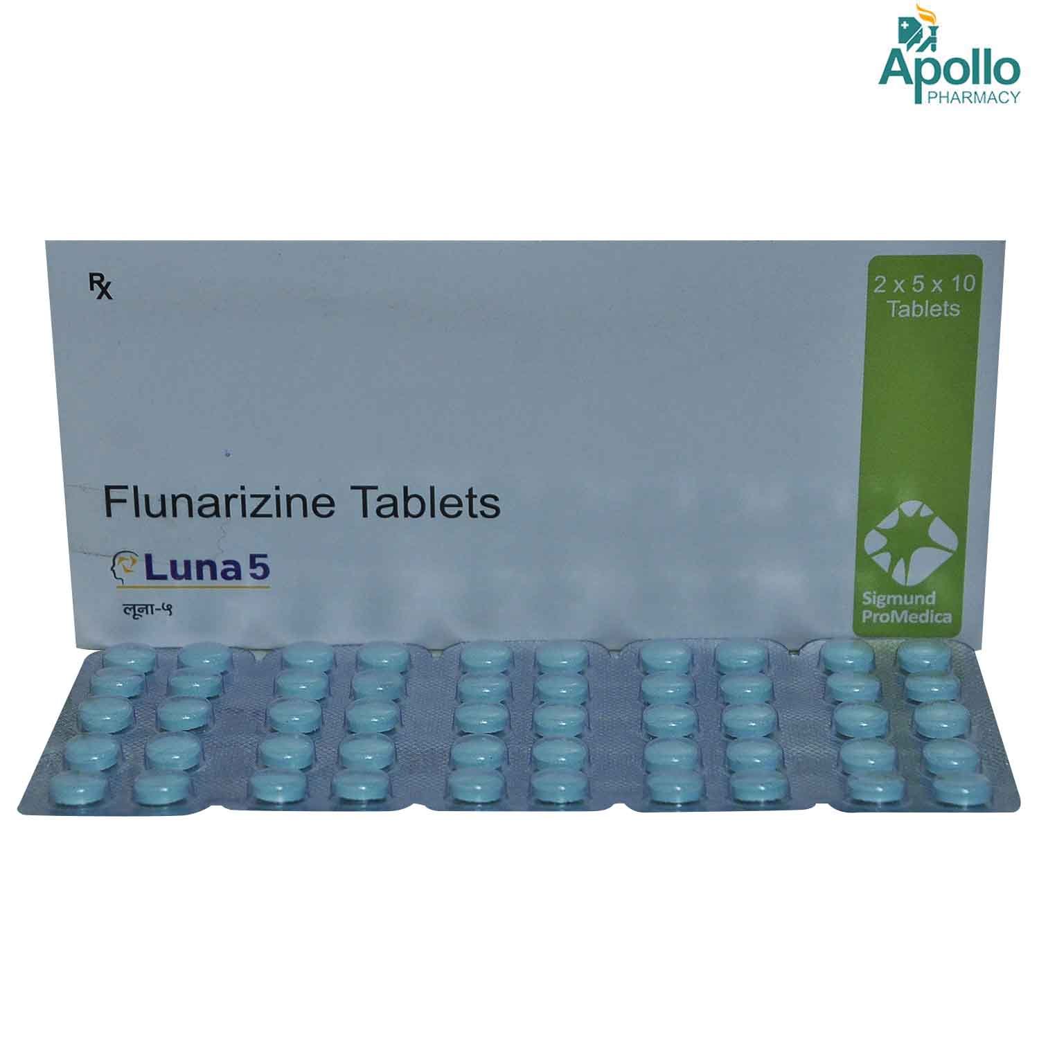 Luna 5 Tablet 10's, Pack of 10 TABLETS Luna 5 Tablet 10's, Pack of 10 TABLETS