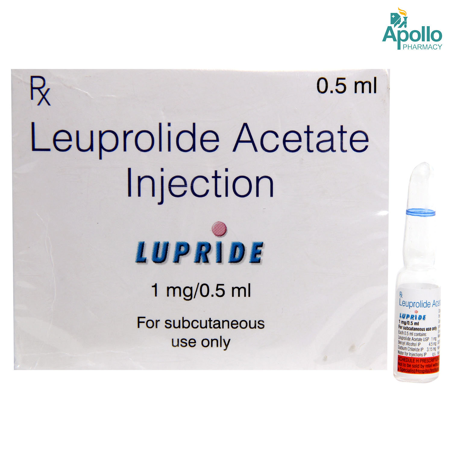 Lupride Injection 0.5 ml, Pack of 1 Injection Lupride Injection 0.5 ml, Pack of 1 Injection