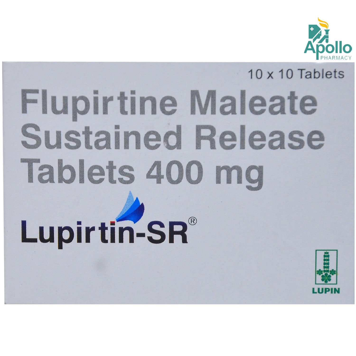Lupirtin SR Tablet 10's, Pack of 10 TABLETS Lupirtin SR Tablet 10's, Pack of 10 TABLETS
