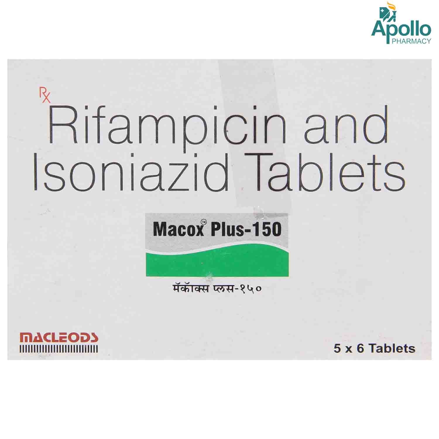 MACOX PLUS 150MG TABLET, Pack of 6 MACOX PLUS 150MG TABLET, Pack of 6