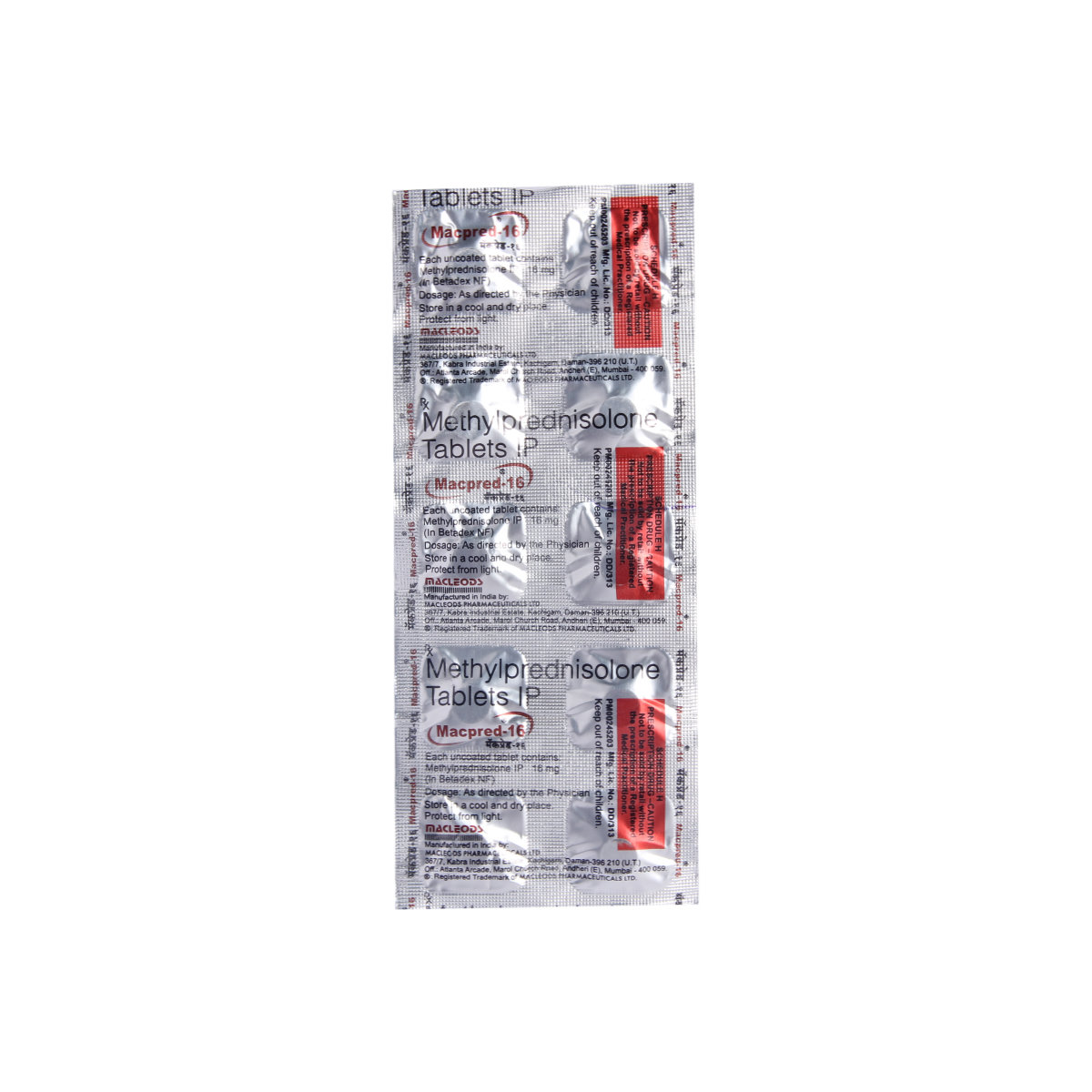 Macpred-16 Tablet 10's, Pack of 10 TABLETS Macpred-16 Tablet 10's, Pack of 10 TABLETS