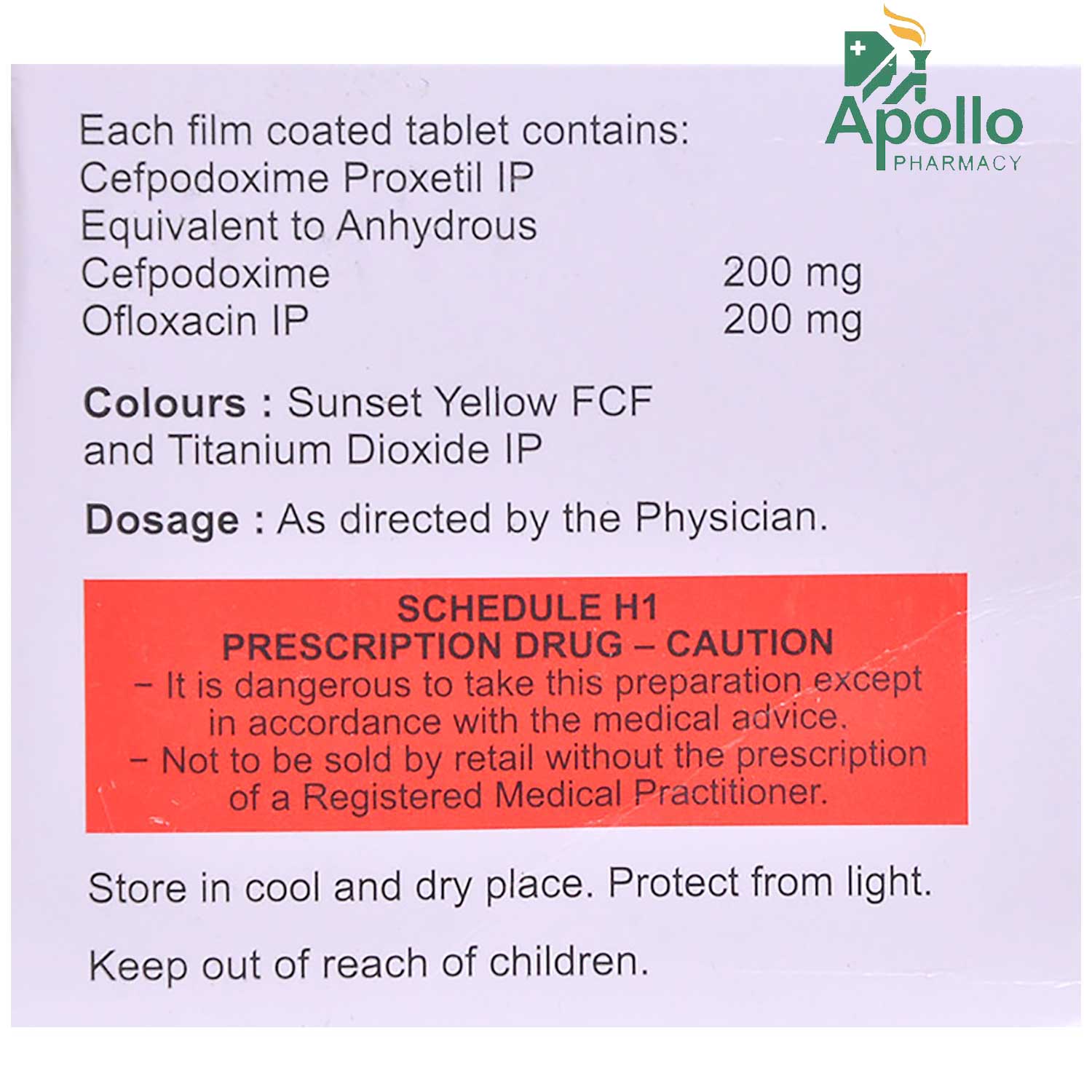 Macpod-O Tablet 10's, Pack of 10 TABLETS Macpod-O Tablet 10's, Pack of 10 TABLETS