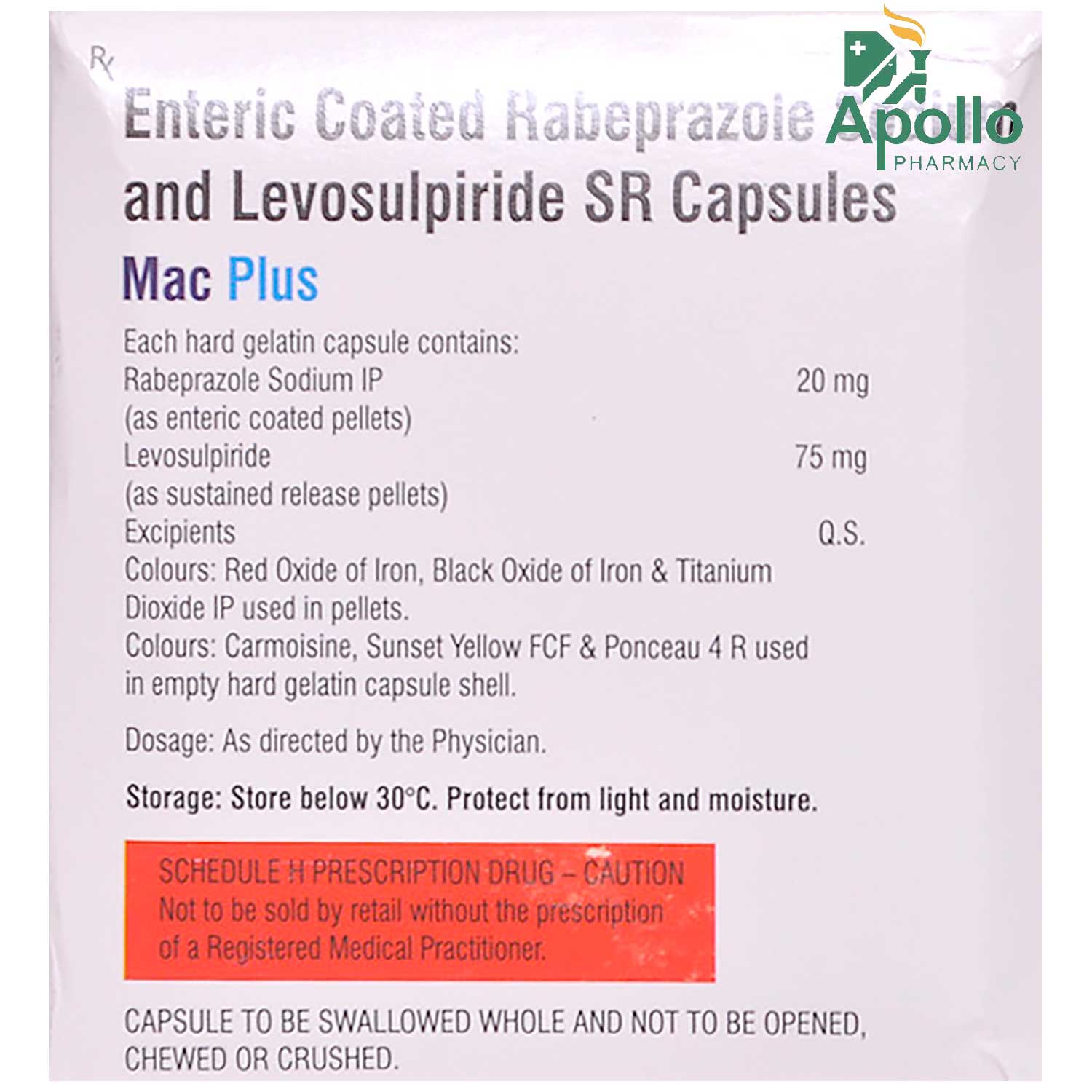 Mac Plus Capsule 10's, Pack of 10 Mac Plus Capsule 10's, Pack of 10