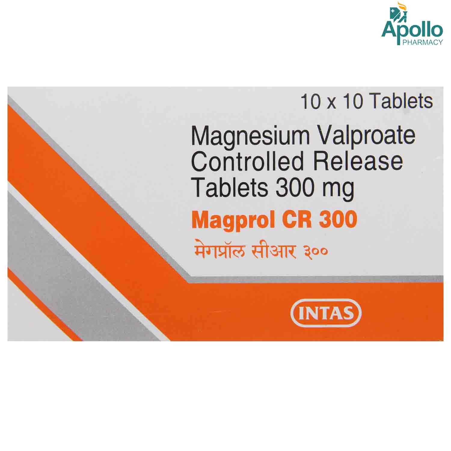 Magprol CR 300 Tablet 10's, Pack of 10 TABLETS Magprol CR 300 Tablet 10's, Pack of 10 TABLETS
