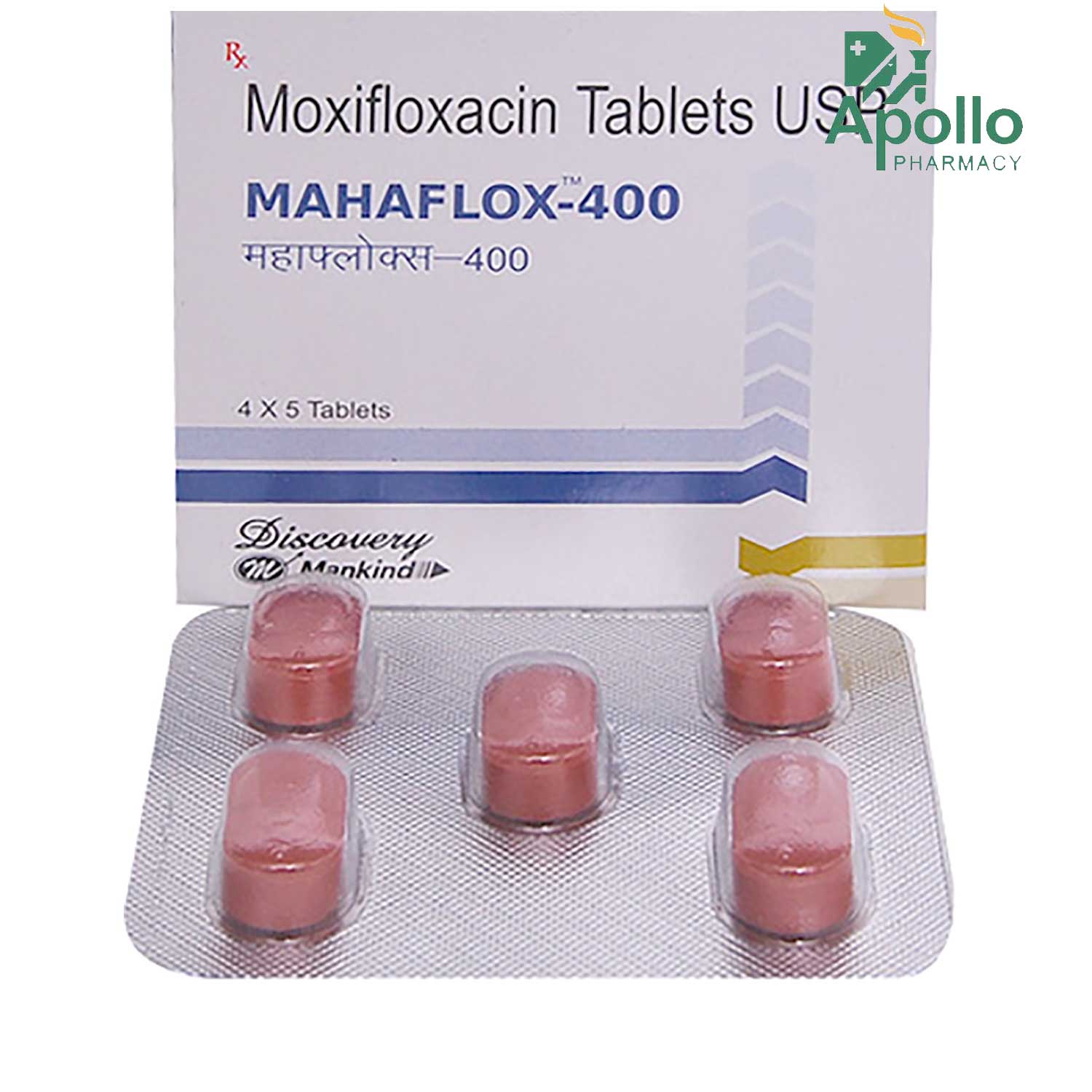 Mahaflox-400 Tablet 5's, Pack of 5 TABLETS Mahaflox-400 Tablet 5's, Pack of 5 TABLETS