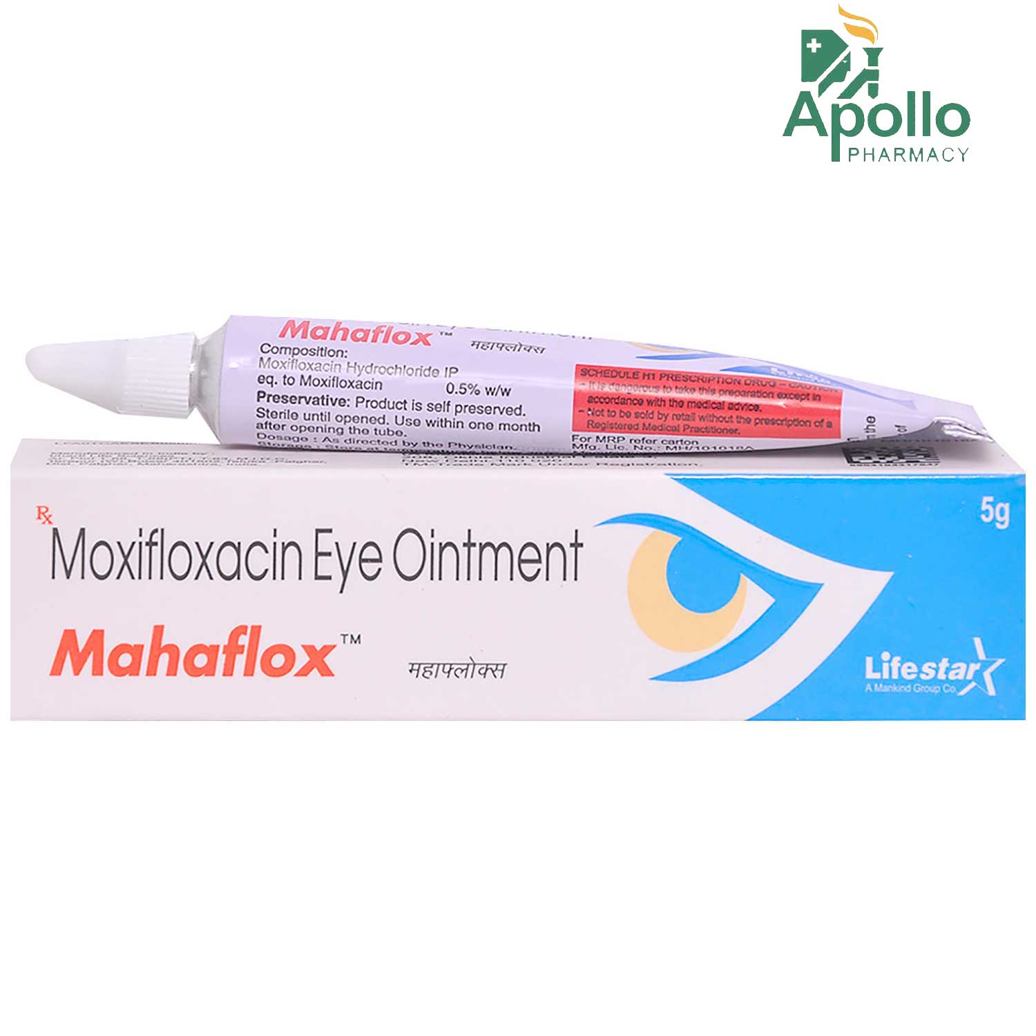 Mahaflox Ointment 5 gm, Pack of 1 OINTMENT Mahaflox Ointment 5 gm, Pack of 1 OINTMENT