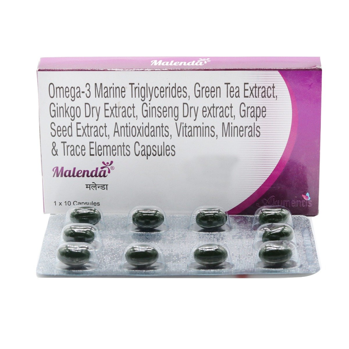 Malenda Capsule 10's, Pack of 10 Malenda Capsule 10's, Pack of 10