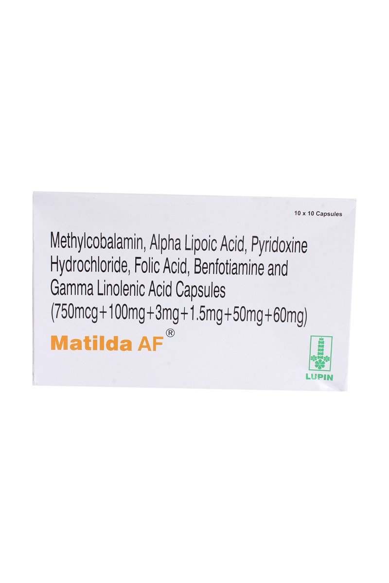 Matilda AF Capsule 10's, Pack of 10 CAPSULES Matilda AF Capsule 10's, Pack of 10 CAPSULES
