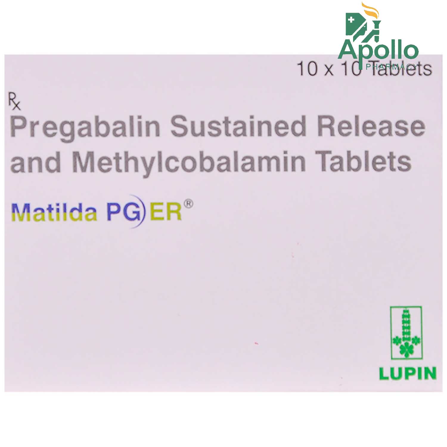 Matilda PG ER Tablet 10's, Pack of 10 Matilda PG ER Tablet 10's, Pack of 10