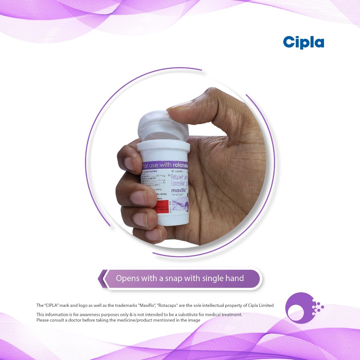 Maxiflo 100 Rotacaps, Pack of 1 ROTACAP Maxiflo 100 Rotacaps, Pack of 1 ROTACAP
