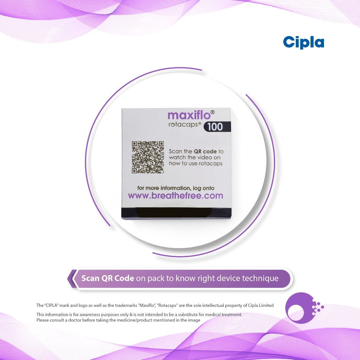 Maxiflo 100 Rotacaps, Pack of 1 ROTACAP Maxiflo 100 Rotacaps, Pack of 1 ROTACAP