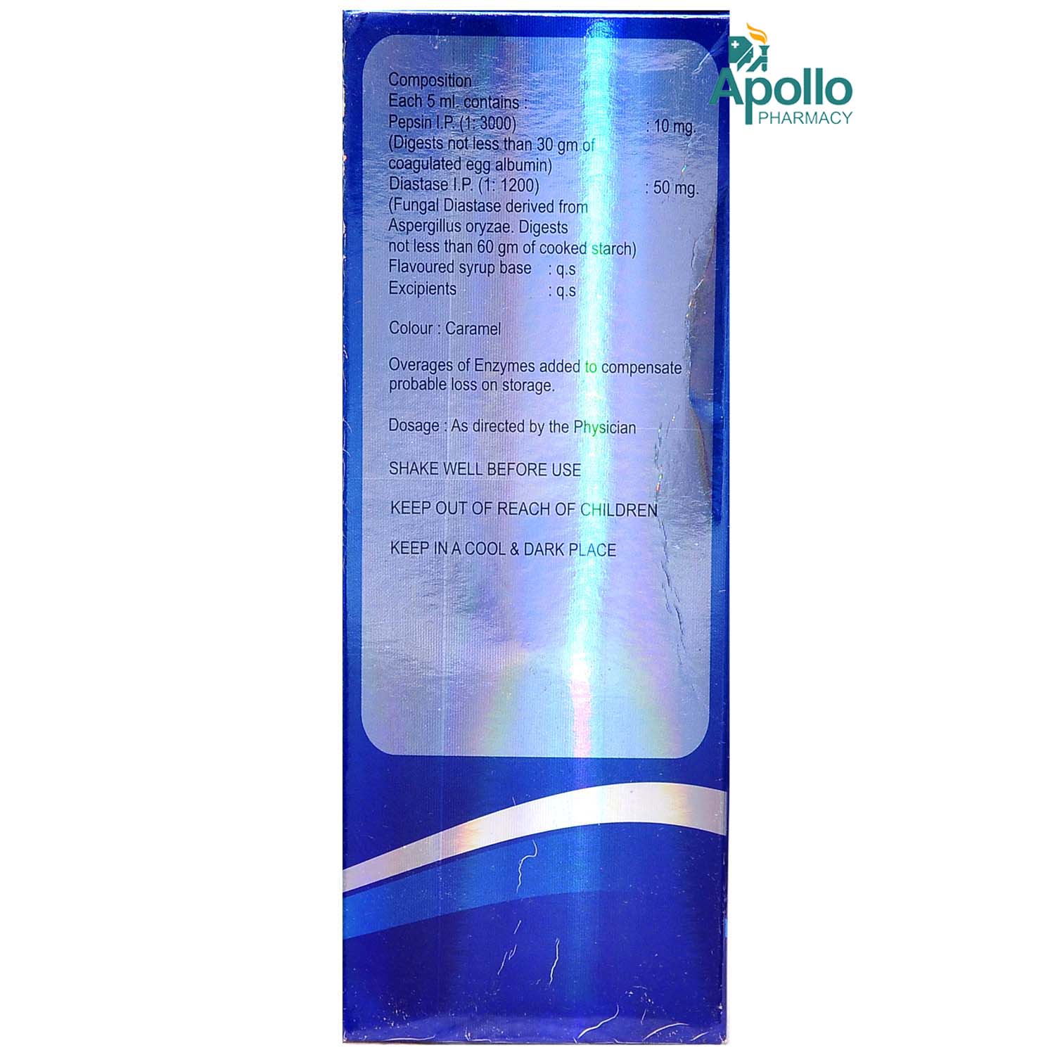 Maxizym Syrup 200 ml, Pack of 1 SYRUP Maxizym Syrup 200 ml, Pack of 1 SYRUP