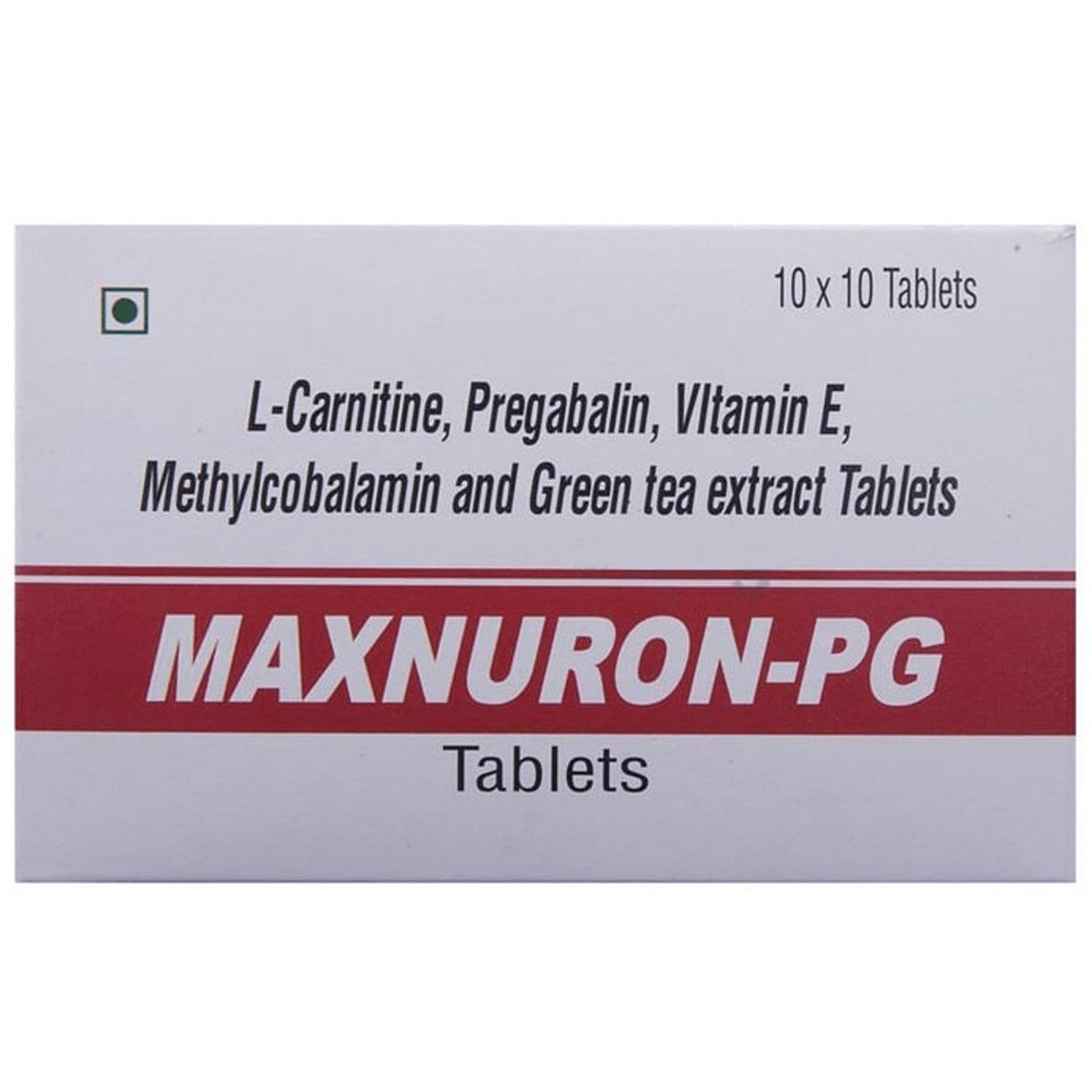 Maxnuron-PG Tablet 10's, Pack of 10 TABLETS Maxnuron-PG Tablet 10's, Pack of 10 TABLETS