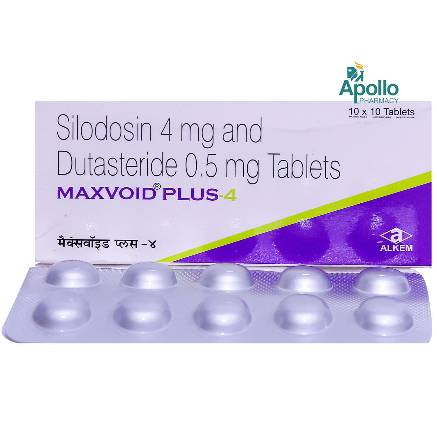 Maxvoid Plus 4 Tablet 10's, Pack of 10 Maxvoid Plus 4 Tablet 10's, Pack of 10