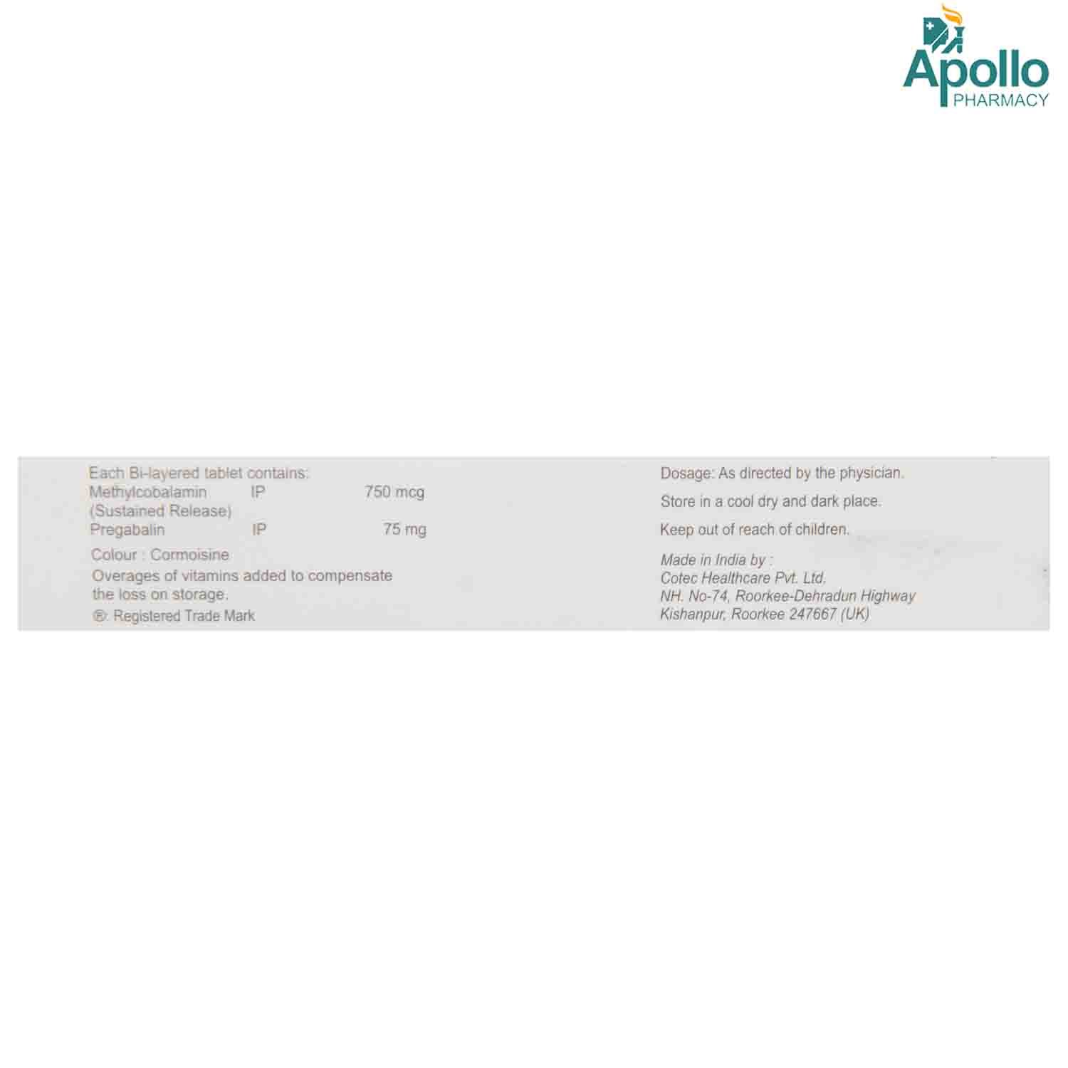 Meaxon PG Tablet 10's, Pack of 10 Meaxon PG Tablet 10's, Pack of 10