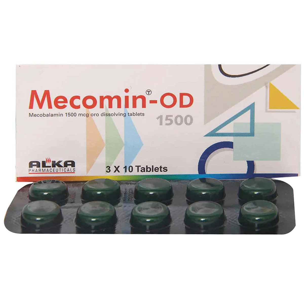 Mecomin-OD 1500 Tablet 10's, Pack of 10 TABLETS Mecomin-OD 1500 Tablet 10's, Pack of 10 TABLETS