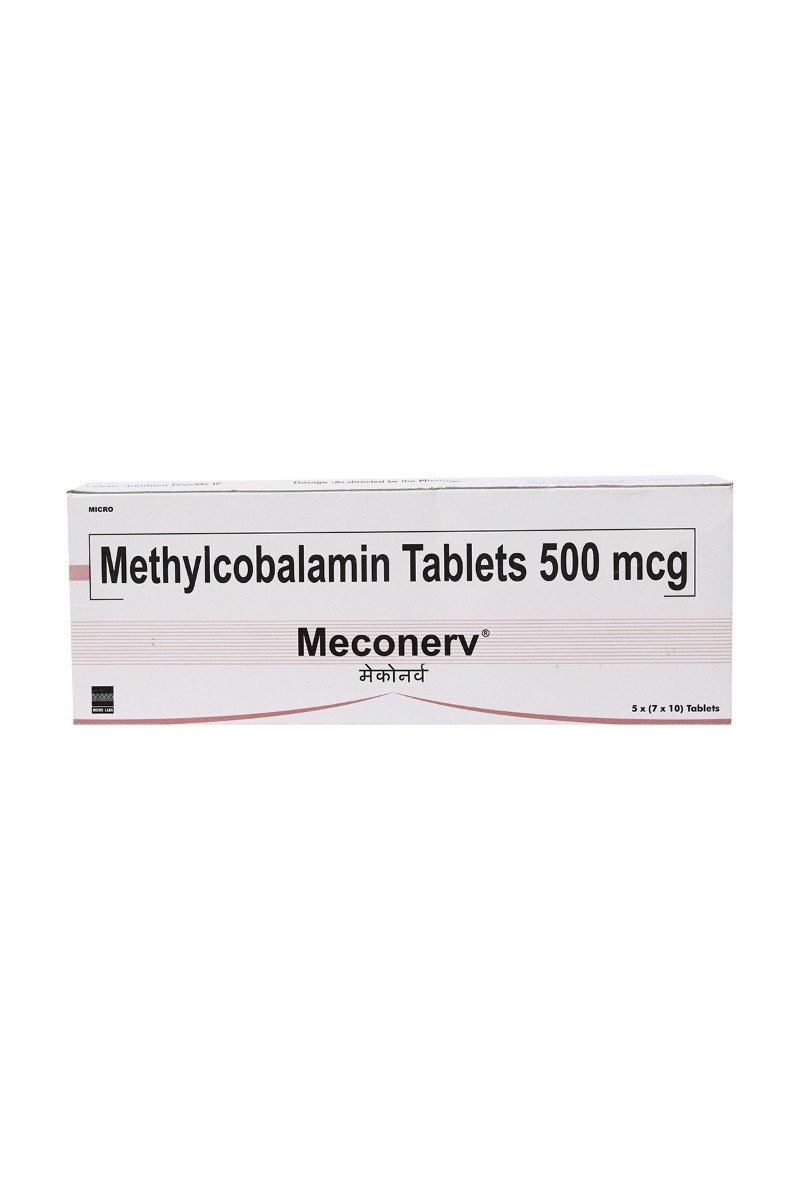 Meconerv 500 Tablet 10's, Pack of 10 TabletS Meconerv 500 Tablet 10's, Pack of 10 TabletS