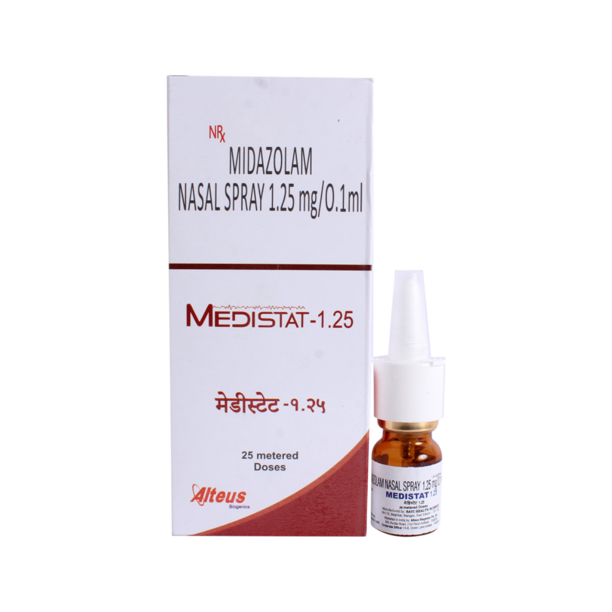 Medistat-1.25 Nasal Spray 25 MDI, Pack of 1 Nasal Spray Medistat-1.25 Nasal Spray 25 MDI, Pack of 1 Nasal Spray