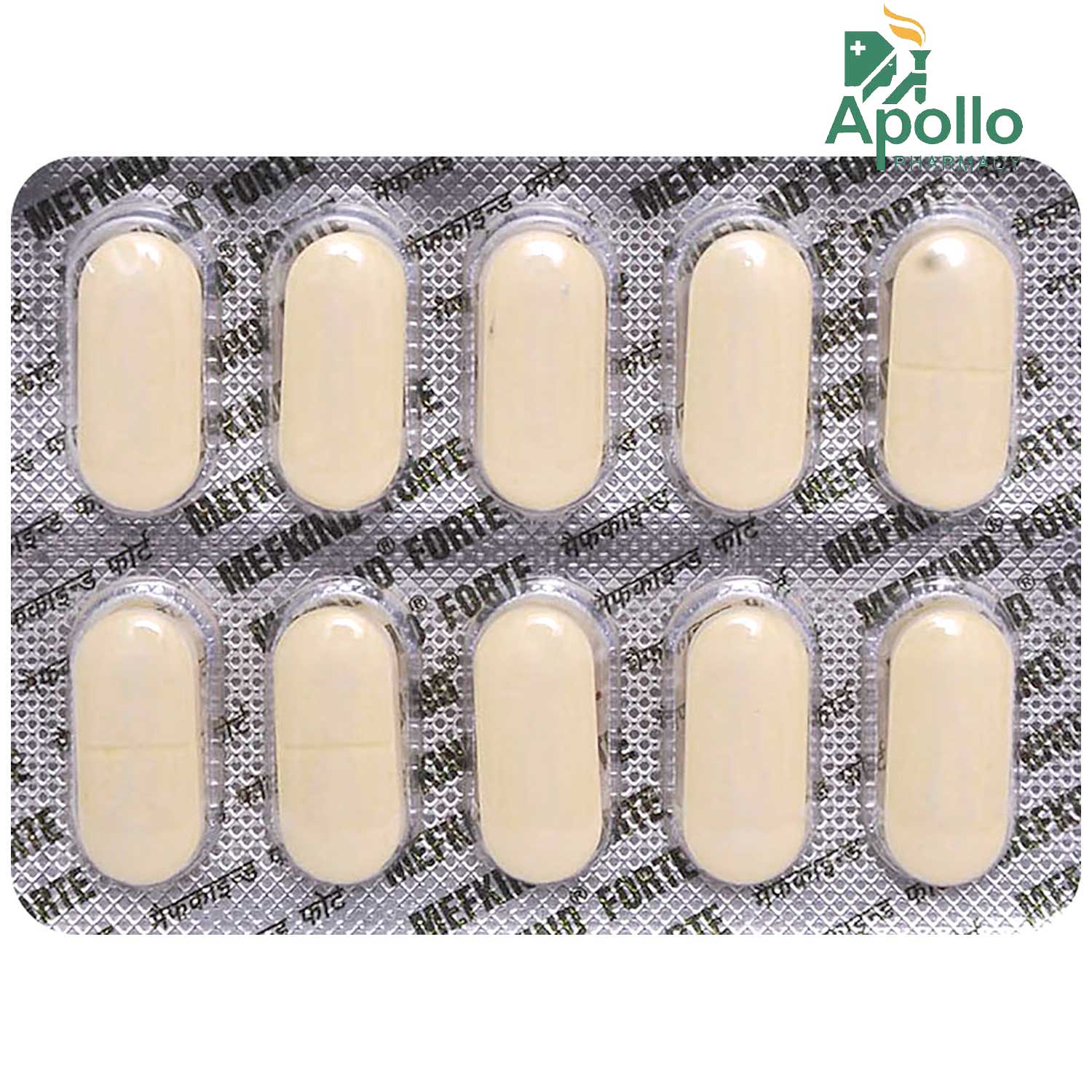 Mefkind Forte Tablet 10's, Pack of 10 TABLETS Mefkind Forte Tablet 10's, Pack of 10 TABLETS