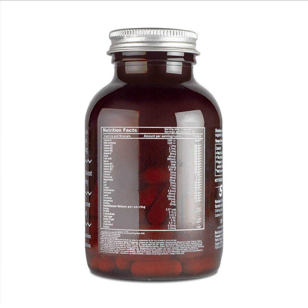 The Vitamin Company Mens Multi-Vitamin, 60 Capsules, Pack of 1 The Vitamin Company Mens Multi-Vitamin, 60 Capsules, Pack of 1